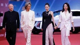 谢霆锋上海国际电影节红毯“闭眼门”引发热议：艺术与个性的碰撞