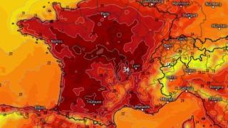 法国近一半省份发布高温黄色预警