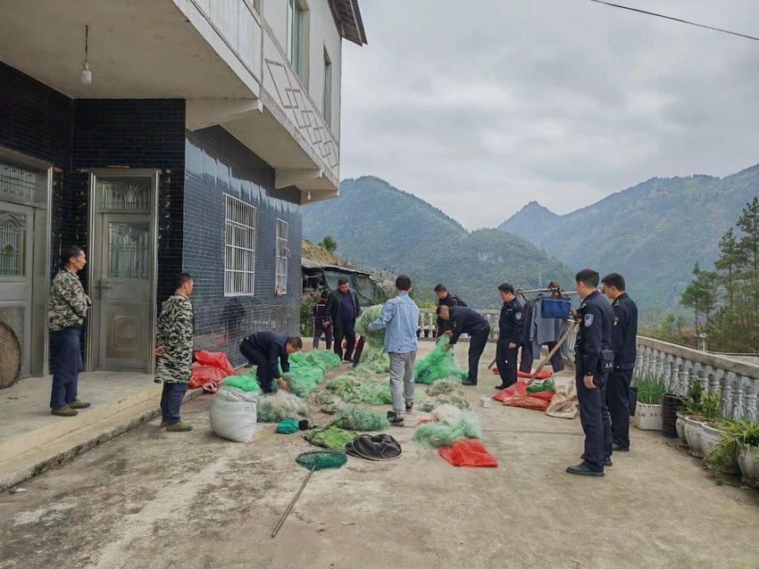 让“禁渔令”落地有声，正安公安严厉打击非法捕捞