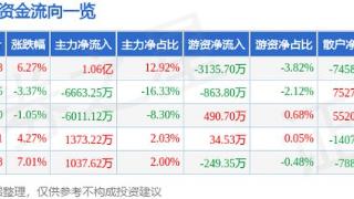 福龙马（603686）1月20日主力资金净买入1.06亿元