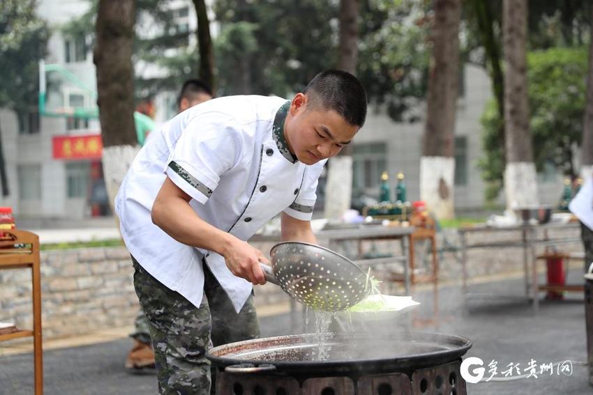 【高清组图】武警六盘水支队后勤比武竞技 保障尖兵各显“神通”