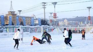 第二届上海合作组织雪地足球赛中国区选拔赛在伊春市伊美区启幕