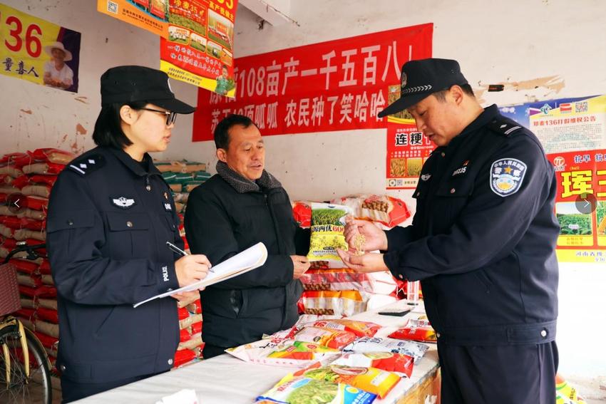 涟水：“春耕警务”播撒“平安种子”