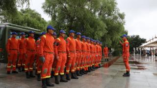 吉林省森林消防总队特勤大队全力做好防汛抢险工作