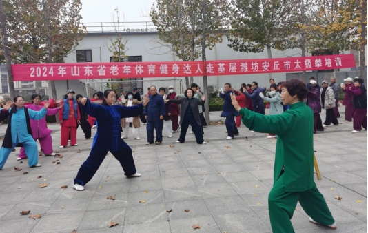 拳动潍州意无穷——潍坊市老年人太极拳运动掠影