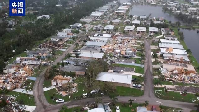 飓风“米尔顿”致美国16人死亡，多地停电汽油断供